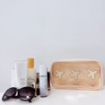 thumbnail image 3 of Bolsa de maquillaje Cqoogrlx transparente de nailon y PVC impermeable para viajes, 3 of 6