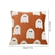 thumbnail image 3 of Funda Almohada Fantasma Cojín Bordada Suave para Halloween Fiesta Festival Rojo, 3 of 9