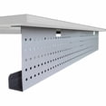 thumbnail image 5 of Lorell LLR60814 Metal Modesty Panel for 72 in. Tabletop, Metallic Silver, 5 of 7