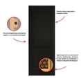 thumbnail image 3 of puerta tambor brown wood de 2.13 m x 90 cm ajuste express plus, 3 of 7