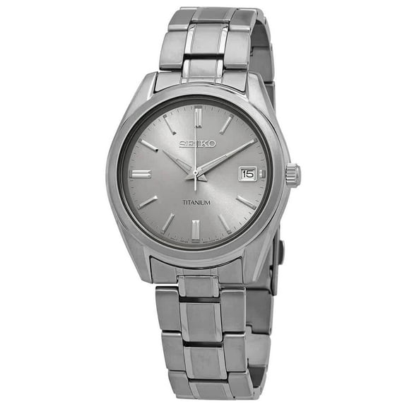Seiko Essentials Quartz Silver Dial Men's Watch SUR369
