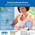 thumbnail image 5 of A & D Medical Large Cuff Arm Reusable Blood Pressure Cuff UA-291 Blue 1 Each, 5 of 5
