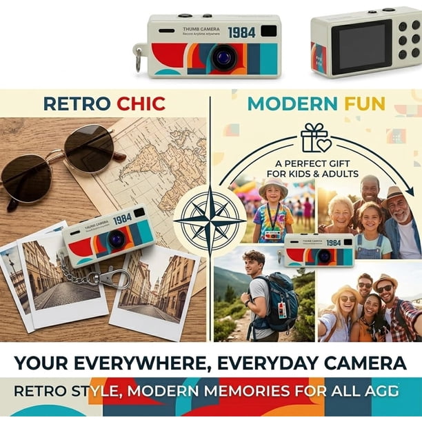 G6 THUMB CAMERA 3個セット G6 Mini Thumb Camera, G6 Thumb Camera, Mini Keychain Digital