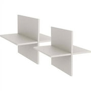 Mainstays Modular Storage Double Partition Add-On Kit, White