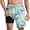 Multicolor_A, variant on Mens American Flag Swim Trunks Patriotic Split Design Quick-Dry Board Shorts with Liner for 4th of July Beach Pool,Size L