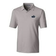 thumbnail image 2 of Men's Cutter & Buck Gray Old Dominion Monarchs Big & Tall Forge Pencil Stripe Stretch Polo, 2 of 3