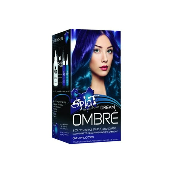 Purple And Blue Ombre Hair Purple And Blue Ombre Hair