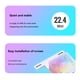 thumbnail image 4 of DQrwqpou Disipador Calor Memoria 4 Pines PWM Ventiladores Duales 5020 5 V 3 Pines ARGB para DDR4 DDR5 (blanco), 4 of 9