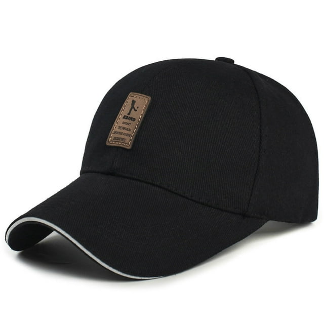 Gorra de béisbol con protección solar para hombre, gorra de sol de otoño para hombre y mujer, gorra de béisbol con bloqueador solar para exteriores curvada lisa de verano, sombrero ajustable BANYUO Electrónica