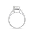 thumbnail image 4 of 1 3/4 ct. t.w 8X6MM Emerald Cut Lab Created Moissanite Diamond Solitaire Engagement Ring For Women In 10K Solid White Gold (G-H Color, VVS1 Clarity,1.75 Cttw)-6, 4 of 7