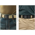 thumbnail image 4 of GAEKEAO Belt for Men Stretch Nylon Ratchet Belt Web Work Men Belts with Automatic Slide Buckle，Adjustable Trim to Fit, 4 of 9
