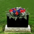 thumbnail image 3 of Dwellnix Artificial Flowers Headstone Outdoor Grave Decorations Cemetery Flowers NEW, 3 of 7