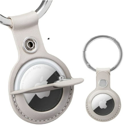 PU Leather AirTag Case Cover – Stylish & Durable Protective Sleeve for Apple AirTag, Ideal for Pet Collars, Bags, Keys & Luggage Tracking TIKA