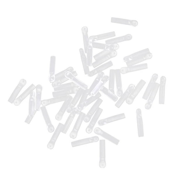 Cilíndrico Flotador Wagglers Adaptadores Señuelo Cebo Accesorio para Pesca Silicona 19mm 50 pcs
