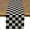 Black and White, variant on Racing Car Table Runner Black and White Checkered Race Car Birthday Party Decoration Kitchen Dining Room Decor 71Inches Long
