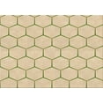 thumbnail image 1 of Ahgly Company Machine Washable Indoor Rectangle Transitional Golden Blonde Gold Area Rugs, 7' x 9', 1 of 7