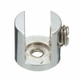 thumbnail image 2 of 10 Pcs Glass Shelf Support Clamp Brackets Clip Polished Chrome Shelves 6-12mm, 2 of 5