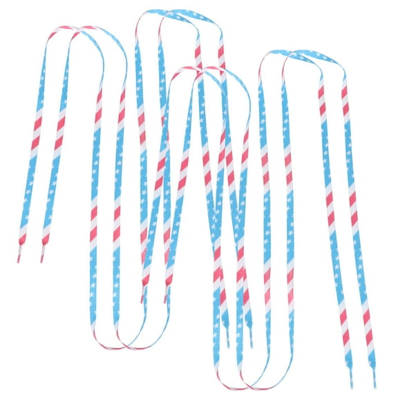 Raindrops Colorful Flat Shoelaces for Sneakers Made of Polyester Multi LightweightCompatible with All Shoe 45.6 inches