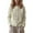 White, variant on Kureaily Round Neck Colorful Button Knitted Cardigan Sweater Open Front Long Sleeve Casual Outwear Cozy Lightweight Pullover Top For Daily Wear Loose Cardigan Coats