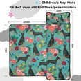 thumbnail image 5 of Doberman Dog Pattern with Pioneer Flower Toddler Nap Mats for Kids Preschool,Sleeping Mat Bag or Kids,Toddler Sleeping Bag,Toddler Nap Mat or Daycare, 5 of 6
