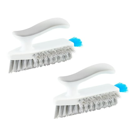 

Scrubbers For Cleaning Bathroom 4 In Floor Scrub Brush Flexible Stiff Bristles Heavy Duty Scrubbing Cleaning Tool For Bathroom Shower Sink Carpet Floor