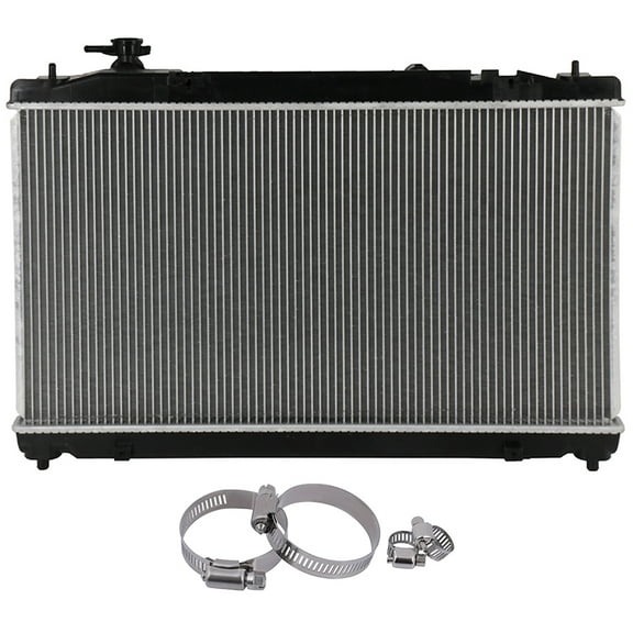 Replacement for 2007 2008 2009 2010 2011 for Toyota Camry Sedan XLE CCIYU Plastic Aluminum Radiator and Oil Hose Clamps