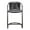 Black, variant on Moe's Home Collection Freeman Counter Stool Onyx Black Leather -Set Of Two