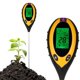 thumbnail image 2 of Probador de plantas 4 en 1, medidor de Ph, luz solar, temperatura, medición de humedad, dispositivo de medición del valor de Ph para plantas, jardín, granja, interior, exterior", 2 of 5