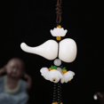 thumbnail image 2 of 1pc, Car Pendant Lotus Gourd Pendant Resin Crafts Accessories, Bag Pendants, Backpack Charms, Car Pendants, Birthday Gifts, Party Favors, Holiday Gifts, Home Decor, 2 of 4