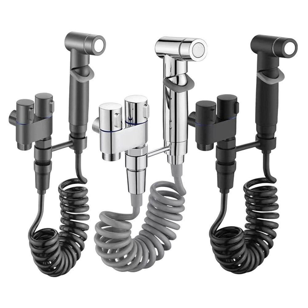 Bidet toilet sprayer set spray water handheld bidet sprayer toilet angle valve