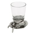 thumbnail image 1 of Vaso de whisky con diseño único de cabeza de animal, taza de cristal divertida y novedosa para bares, tabernas, juegos de fiesta, 1 of 8