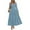 Dusty Blue, variant on PRETTYGARDEN Maxi Dresses for Woman Fall Boho Long Sleeve Smocked A Line Ruffle Holiday Party Long Dress with Pockets