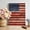 Red Blue, variant on Canvas Wall Art, Vintage American Flag Framed Canvas Prints for Bathroom Desk, Retro Rustic USA Flag Small Gallery Wrapped Wall Decor for Home Office, Gifts, 8"x8" Ship Next Day