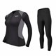 thumbnail image 1 of Abbraccia Traje de neopreno, dos piezas para mujer, UPF50+, protección solar, manga larga alta, pantalón largo, 1 of 6