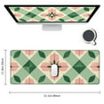 thumbnail image 2 of nygtbtfer Green Checkerboard and Flower Preppy Small Mouse Pad ,Washable Cloth Mousepad for Office Laptop Computer,Non-Slip Rubber Base Mouse Pads for Wireless Mouse,Gifts for Teen Girls 31.5x11.8 in, 2 of 6