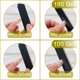 thumbnail image 3 of HeeYaa Lima de uñas 10 PCS Limas de uñas profesionales de doble cara de grano 100/180 Tablero de esmeril Herramienta de manicura pedicura negra y limas pulidoras de uñas, 3 of 9