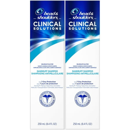 Head and Shoulders Clinical Solutions Anti-Dandruff Shampoo, 8.4 fl oz (Pack of (Best Anti Dandruff Shampoo In Head And Shoulders)