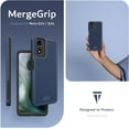 thumbnail image 7 of TUDIA MergeGrip Motorola Moto E14 / G04 / G24 / G04s Case Drop Tested - Indigo Blue, 7 of 7
