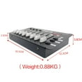 thumbnail image 2 of Mini Controller LED Par Light DJ Light Console DMX-48 Console Universal International Standard DMX512 Control, 2 of 7