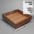 thumbnail image 4 of Acacia Square Bath Vanity Tray, 4 of 9