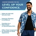 thumbnail image 6 of MANIFIQUE Gynecomastia Compression Shirts for Men - Sleeveless Slimming Undershirts Body Shaper Workout Tank Top, 6 of 7