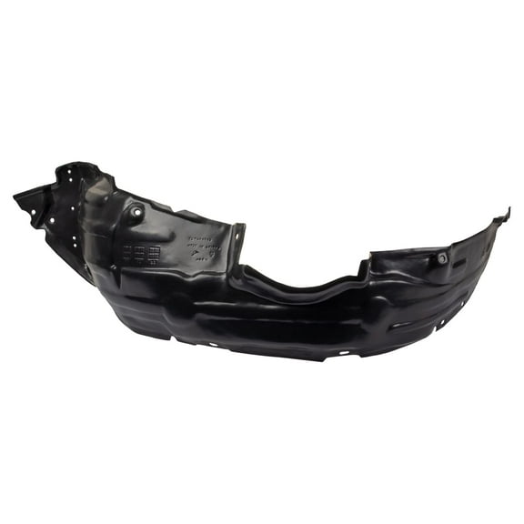 TRQ Front Left Inner Fender Liner Black Drivers Side Fits Select 2001-2005 Toyota RAV4 TO1248113