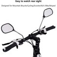 thumbnail image 3 of LLC Rétroviseurs de Vélo Pivotants à 360 Réglables - Ensemble de 2, pour Trottinettes Électriques et VTT, 3 of 5
