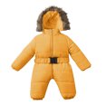 thumbnail image 6 of Vrotazzy Boys Wear Baby Romper Suit Warm Hooded Snowsuit Jumpsuit Down Coat Padded Outwear, 6 of 9