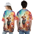 thumbnail image 5 of Hello 2025 Rhodesian Ridgeback Celebrates Happy New Year Firework Balloon All Over Print 3D Baseball Shirt Ridgebacks Dog Lover Gifts Softball Sport - 02024, 5 of 6