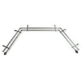 thumbnail image 4 of Wilma 13/16" Double Bay Window curtain rod Adjustable 20"-36", 38"-72" - Satin Nickel,(ABay-12-5D), 4 of 4