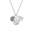 thumbnail image 2 of Delight Jewelry Silvertone Small Lion - Mascot Let Things Go Fall Zoey Charm Necklace, 28", 2 of 4