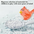 thumbnail image 4 of Red Water Whistle Bird Call Toy Transparent Design Dual Mode Sound Changing With Hanging Strap Outdoor Fun Gadget For Kids Bird Lovers Recreational Use Portable Whistle Tool Red, 4 of 6
