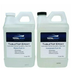  TotalBoat 5:1 Epoxy Resin Kit (4.5 Gallons, Fast Hardener),  Marine Grade Epoxy for Fiberglass and Wood Boat Building and Repair :  Sports & Outdoors