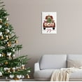 thumbnail image 2 of Stupell Industries Joy Holiday Red Gift Truck Graphic Art Unframed Art Print Wall Art, Design by Lettered and Lined, 2 of 6